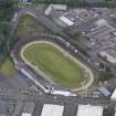 Oblique aerial view of Shawfield Stadium, taken from the SW.