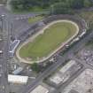 Oblique aerial view of Shawfield Stadium, taken from the SE.