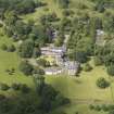 Oblique aerial view of Cumbernauld House, taken from the SE.