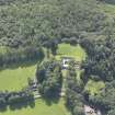 Oblique aerial view of Ardblair Castle, taken from the NW.