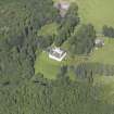 Oblique aerial view of Ardblair Castle, taken from the SE.
