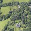 Oblique aerial view of Fincastle House, taken from the E.