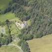 Oblique aerial view of Auchleeks House, taken from the ESE.