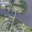 Oblique aerial view of Kenmore Bridge, taken from the NNW.