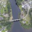 Oblique aerial view of Kenmore Bridge, taken from the S.