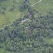 Oblique aerial view of Taymouth Castle Fort Lodge, taken from the NW.