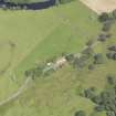 Oblique aerial view of Moirlanich Farmhouse, taken from the SW.