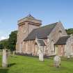 General view of church and graveyard from South West.