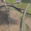 Oblique aerial view of Dalreoch Bridge, looking NE.