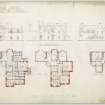Sketch plans and elevations.