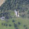 Oblique aerial view of Edgerston House, taken from the ENE.