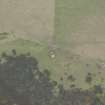 Oblique aerial view of Mervinslaw Pele-House, taken from the SE.