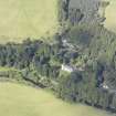 Oblique aerial view of Branxholme Castle, taken from the ESE.