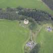 Oblique aerial view of Newark Castle, taken from the SSE.