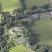 Oblique aerial view of Hayston House, taken from the E.