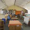 Interior. View of classroom in HORSA huts.