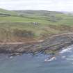 General oblique aerial view of Red Heugh, looking SW.