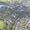 Oblique aerial view of Edinburgh Zoo, Royal Zoological Park, Forestry Commission, Corstorphine, looking SSE.
