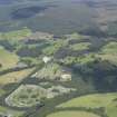 General oblique aerial view of Blair Castle during the Scouts Blair Atholl Jamborette beyond, looking NW.