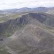 General oblique aerial view of Cairn Lochan, looking SSE.