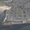 Oblique aerial view of Lossiemouth, looking S.