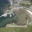 Oblique aerial view of Port Ellen, looking NW.
