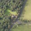 Oblique aerial view of Easterheughs House, looking to the SW.
