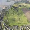 Oblique aerial view of Kinghorn Golf Course, looking to the W.