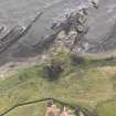 Oblique aerial view of Seafield Tower, looking to the NE.