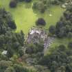 Oblique aerial view of Carberry Tower, looking to the WSW.