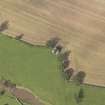 Oblique aerial view of Herdmanston dovecot, looking to the NW.