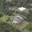 Oblique aerial view of Newbattle Abbey House, looking to the WNW.