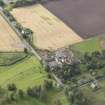 Oblique aerial view of Roseberry Home Farm, looking to the SW.