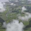 General oblique aerial view of Endrick Water and Buchanan Castle Golf Course, looking NW.