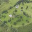 Oblique aerial view of Rednock House, looking NNW.