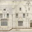 East elevation
Title: Kyllachy Inverness-shire.  William Macintosh, Esq