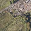 Oblique aerial view of the demolished remains of Coatbank Engine Works, taken from the E.