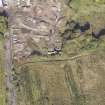 Oblique aerial view of the demolished remains of Coatbank Engine Works, taken from the S.