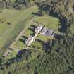 Oblique aerial view of Chatelherault Hunting Lodge, taken from the SW.