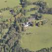 Oblique aerial view of Waygateshaw Country House, taken from the NNE.