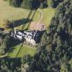 Oblique aerial view of Corehouse Country House, taken from the SE.