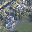 Oblique aerial view of Balmoral Castle, taken from the SW.