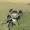 Oblique aerial view of Kirton of Buchat Church, taken from the SSE.