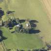 Oblique aerial view of Kirton of Buchat Church, taken from the E.