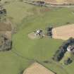 Oblique aerial view of Kildrummy Parish Church, taken from the ESE.