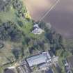 Oblique aerial view of Balforbes Cottage, taken from the S.