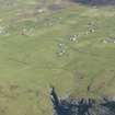 General oblique aerial view of Stonybrek, Fair Isle, looking NE.