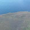 General oblique aerial view of Foula Airstrip, Da Hametoon, Foula, looking E.