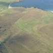 General oblique aerial view of The Haa, Unst, looking NNE.