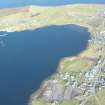 General oblique aerial view of Brae, looking NW.